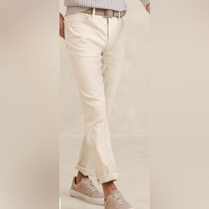 BANANA REPUBLIC- SLIM LINEN-COTTON TRAVELER PANT - Size 32x34